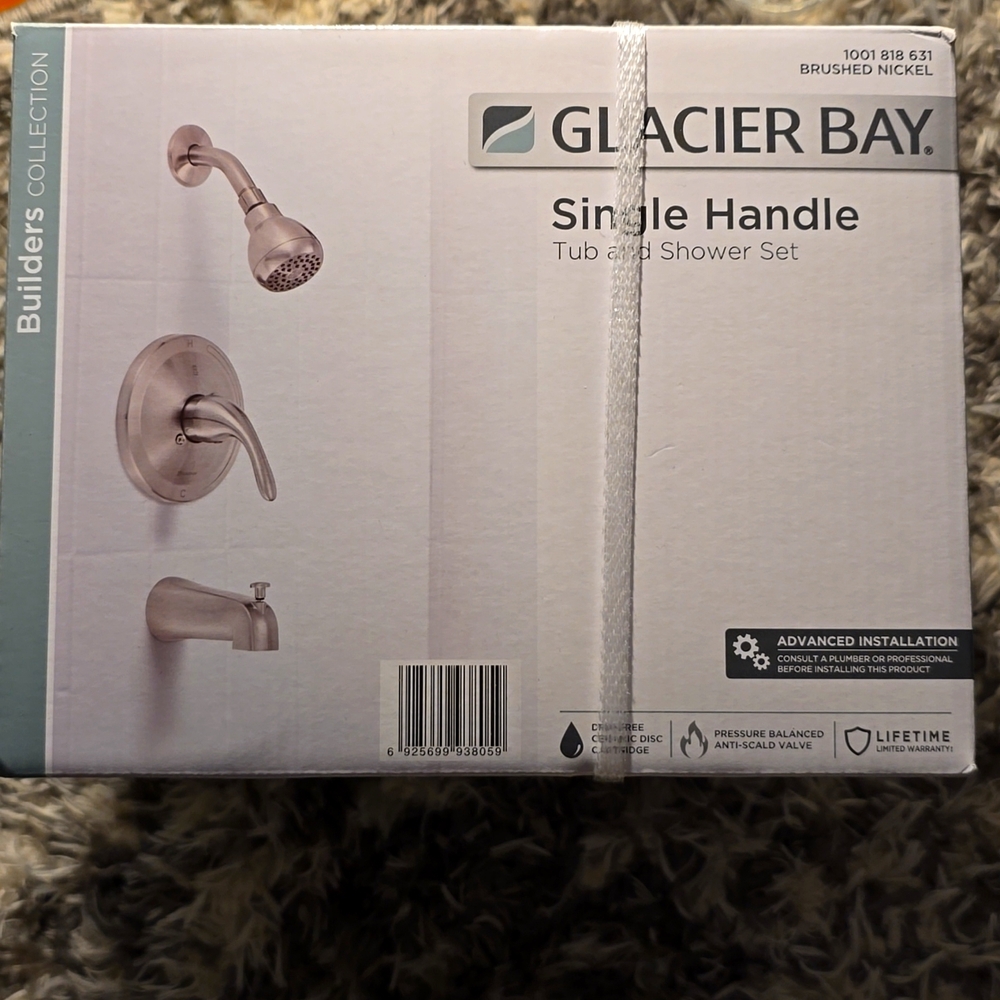 Single handle tub and shower set